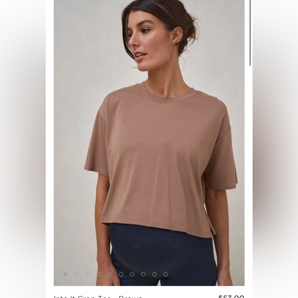 Maternity Crop Top